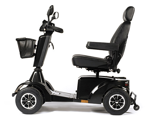 Scooters de movilidad muy fáciles de usar, scooter Eléctrico de 4
