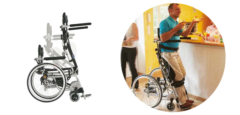 Silla de Ruedas de Bipedestación Invacare