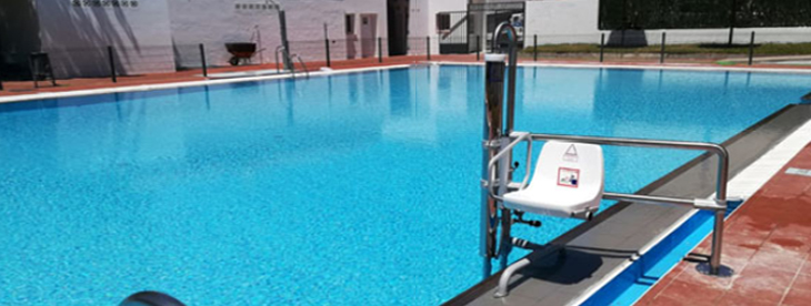 Adaptación de Grúas para Piscina