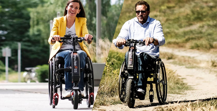 Empulse F55, el nuevo handbike eléctrico para silla de ruedas de Sunrise Medical