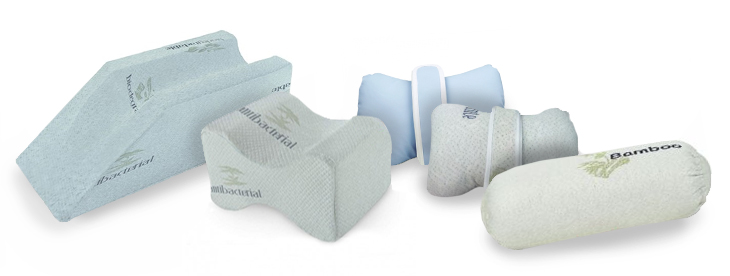 Almohada para piernas, Cojin para rodilla dormir de lado, blanco,  Terapeutica