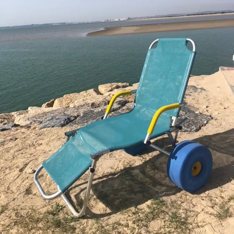 tumbona discapacitados playa