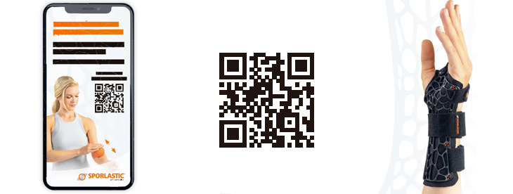 Código QR Muñequeras Sporlastic