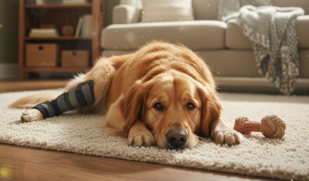 Dolor articular en perros: causas, síntomas y soluciones ortopédicas