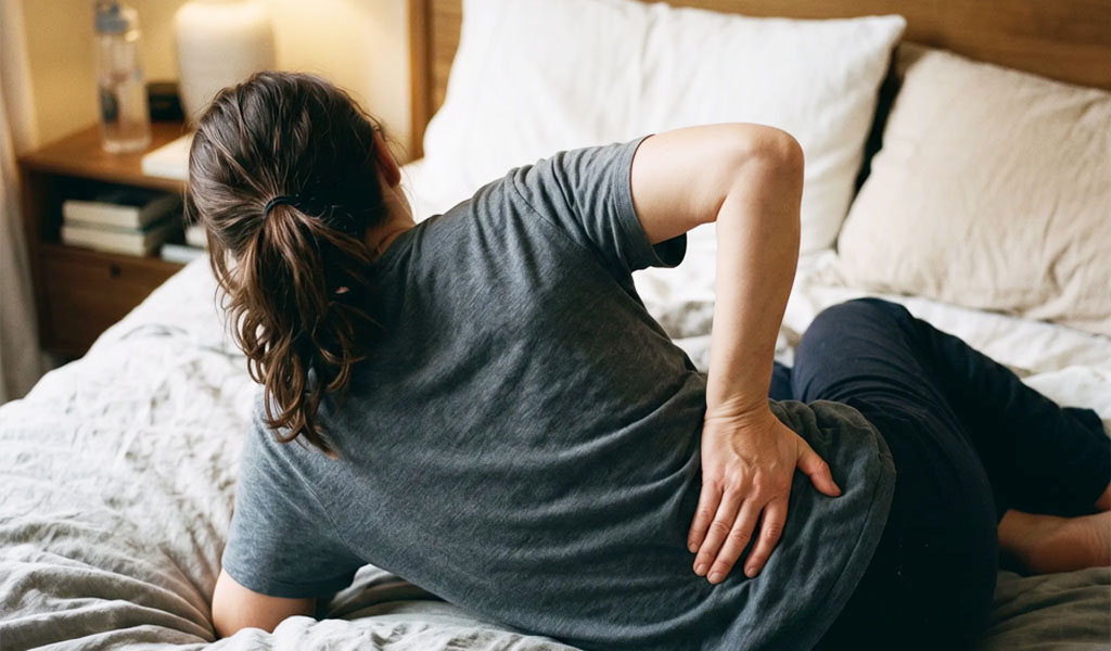 ¿Cómo dormir con hernia discal? Posturas y ayudas que marcan la diferencia