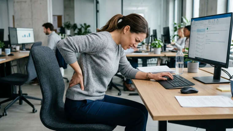 3 productos de apoyo para el trabajo sentado