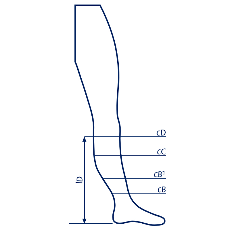 Calcetines compresivos para hombre Ambition medidas Calcetines compresivos para hombre Ambition medidas