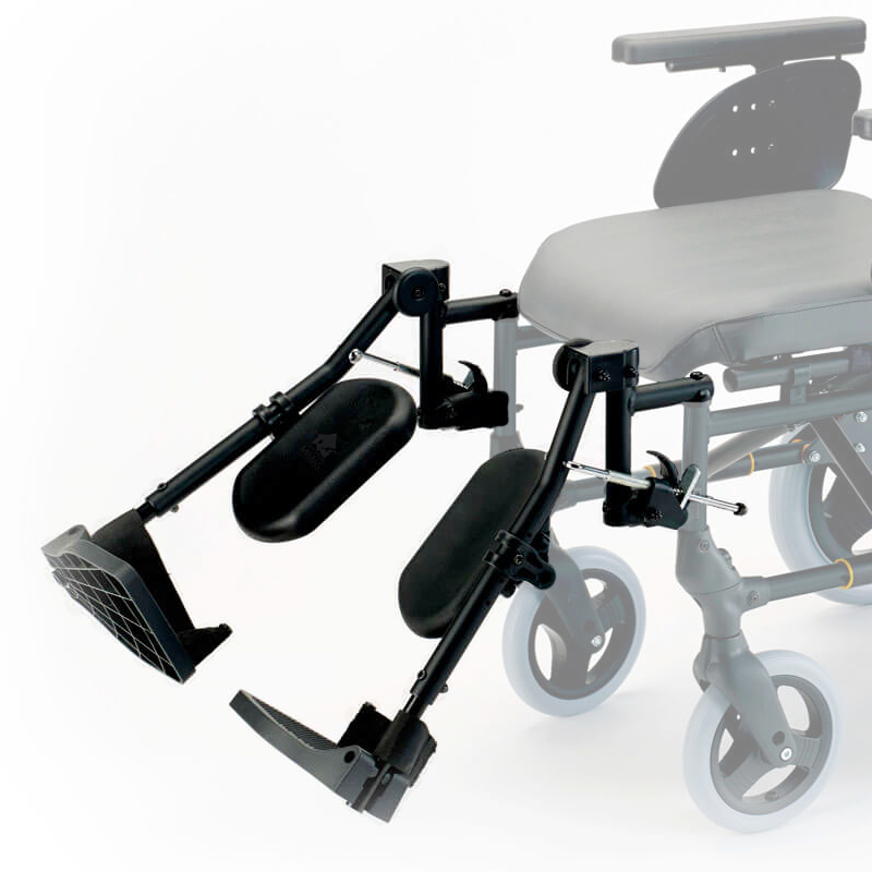 Reposapiés elevables para silla de ruedas Breezy Premium