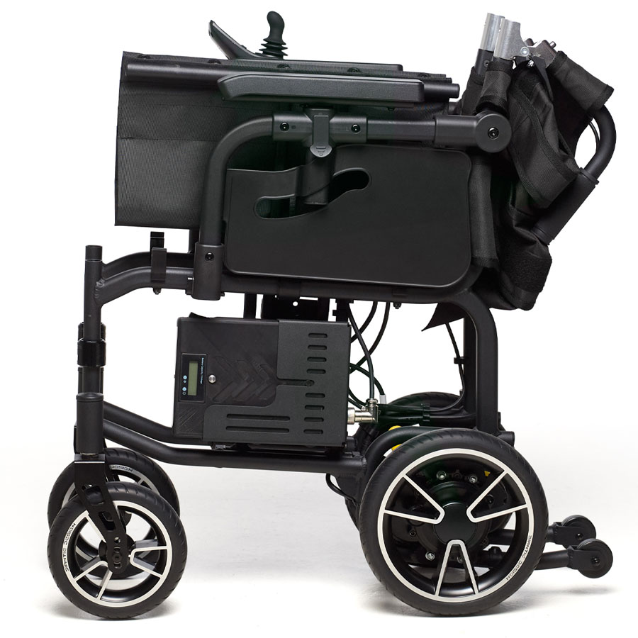 Silla de ruedas eléctrica ultraligera Silla de ruedas ligera y plegable