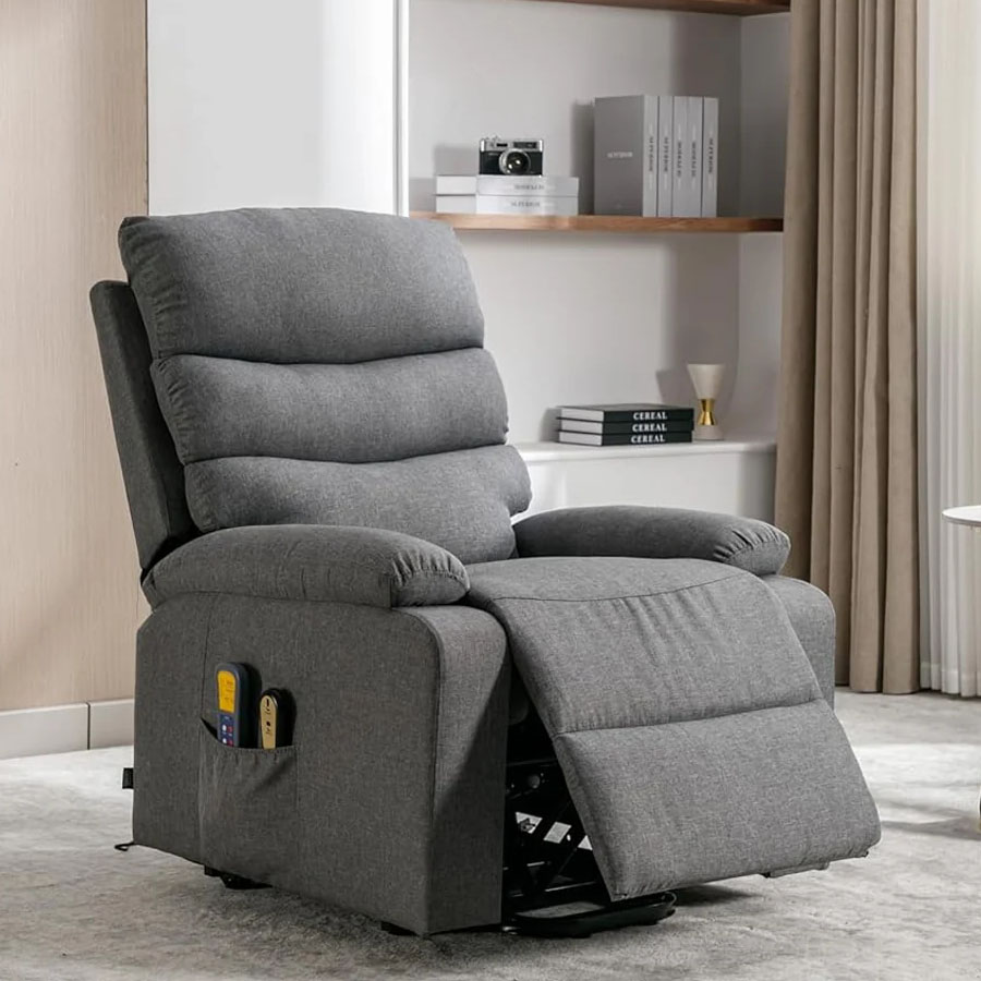 Sillón relax eléctrico con función auto-ayuda levanta personas
