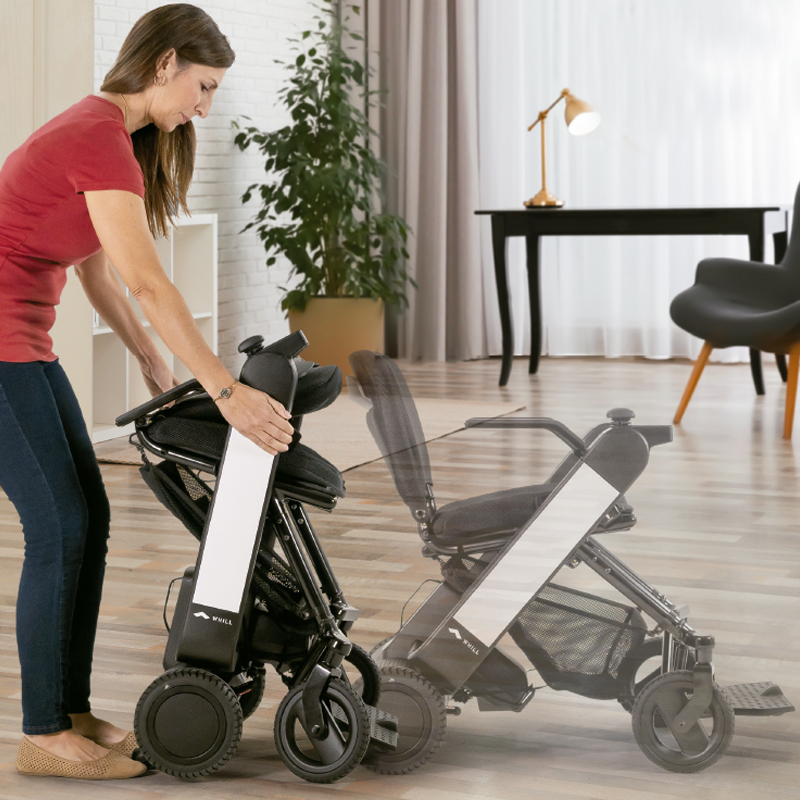 Silla de Ruedas para Viajar Silla de Ruedas Plegable Whill