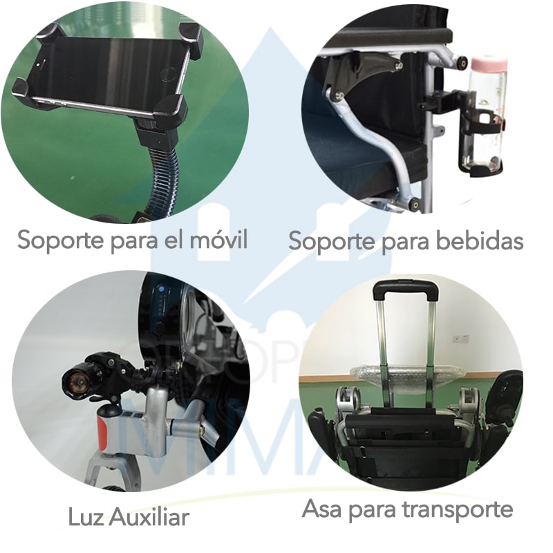 Accesorios para la silla de ruedas eléctrica Spa Accesorios para la silla de ruedas eléctrica Spa