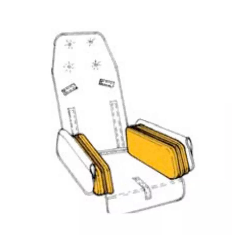 Acolchados reducción asiento (PAR) RehaTom4 Lite