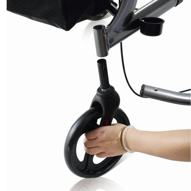 Andador con ruedas aluminio Rollator de aluminio