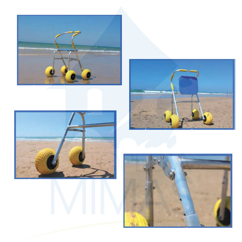 Características Andador para la Playa