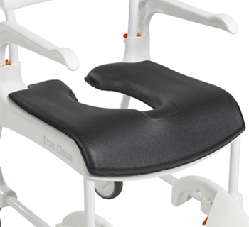Asiento blando silla de ducha con ruedas Clean Asiento blando silla de ducha con ruedas Clean