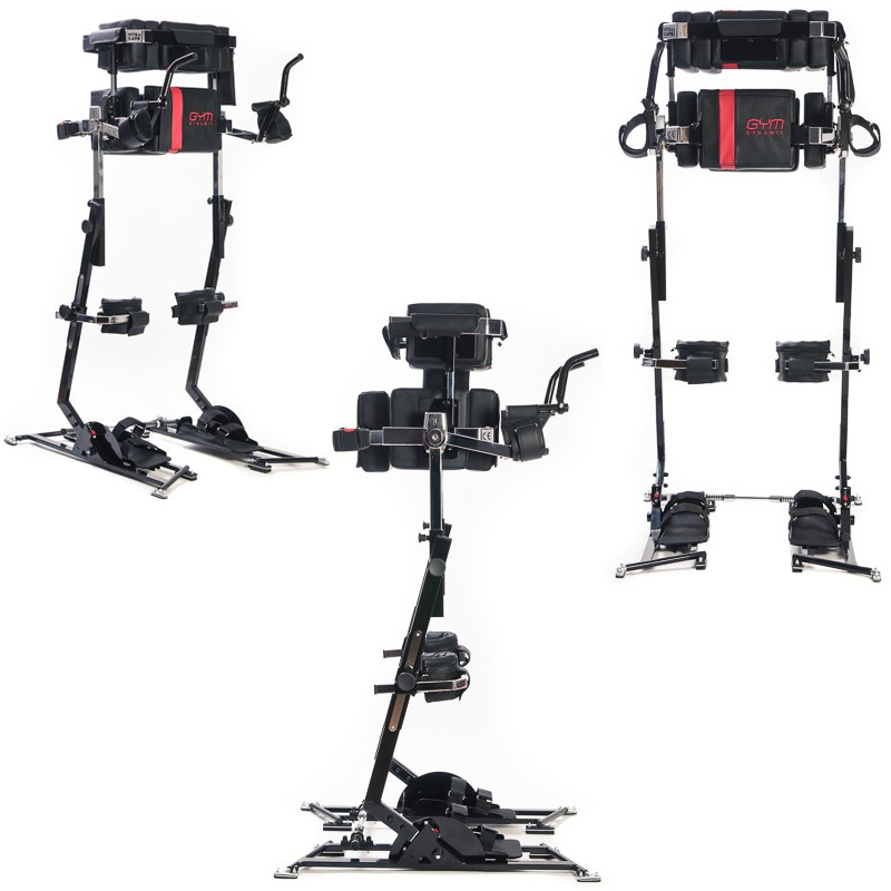 Bipedestador gym varias vistas Bipedestador cómodo y seguro