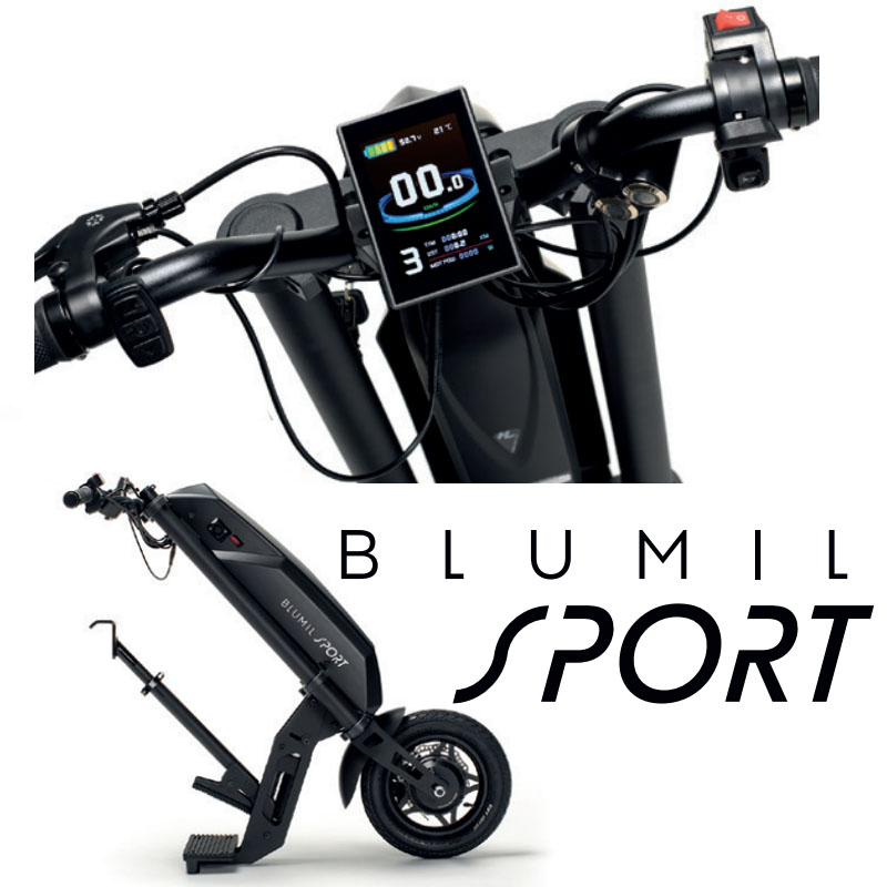 handbike Blumil Sport handbike plegable
