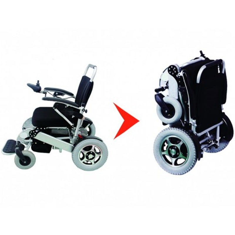 Silla de Ruedas Eléctrica Boreal Silla de Ruedas Eléctrica Plegable y Ligera