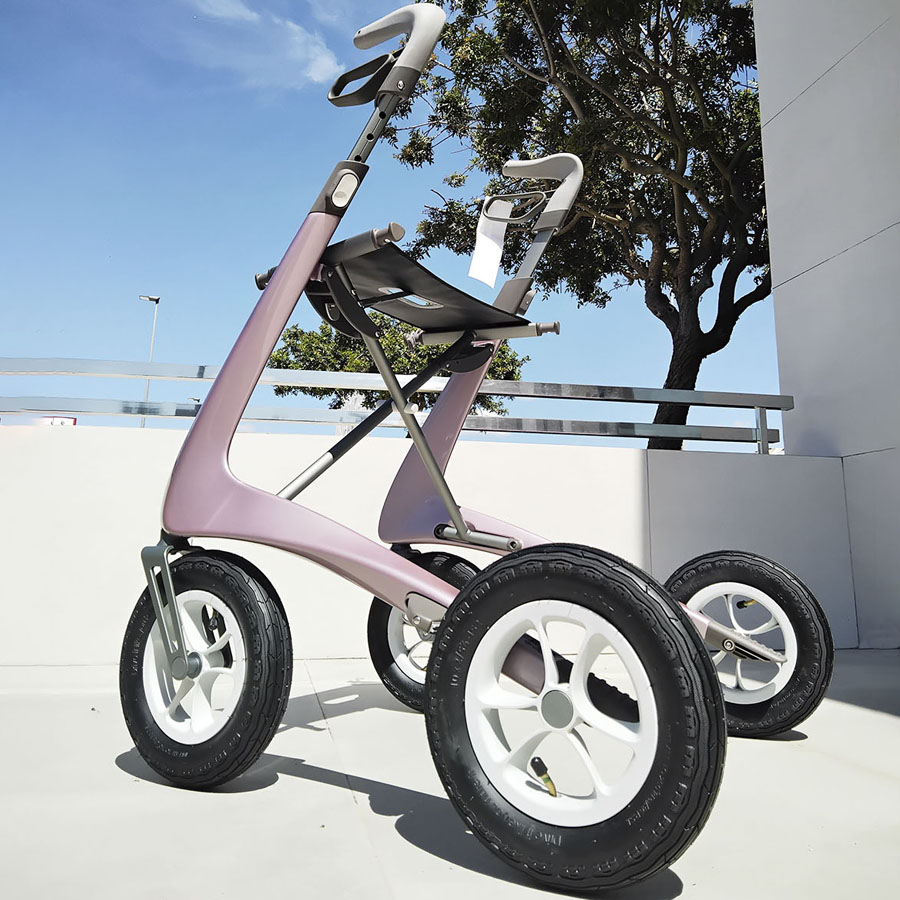 Andador de carbon plegable