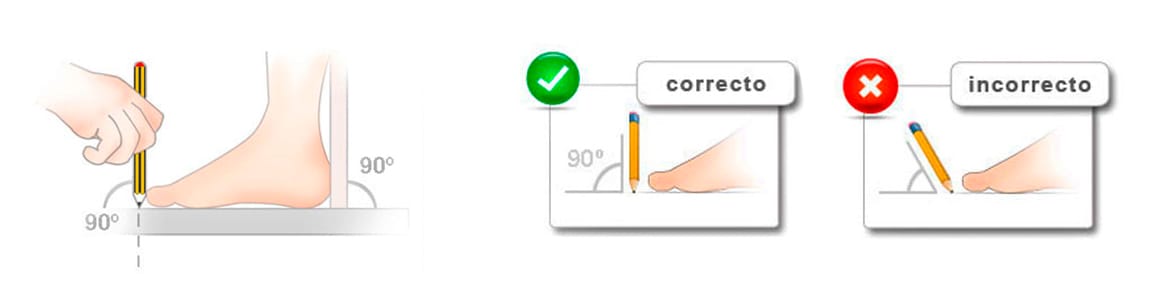 Como medirse correctamente el pie