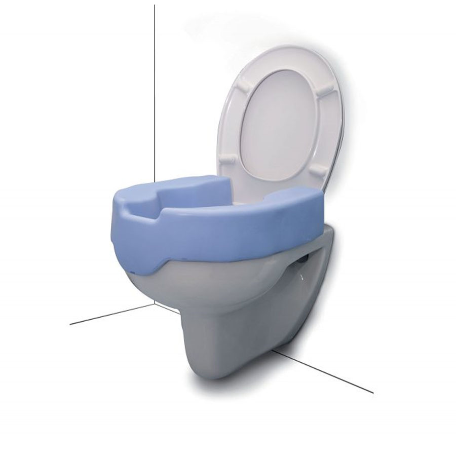 Asiento elevador para WC y bidé de 10 cm de altura en material EVA