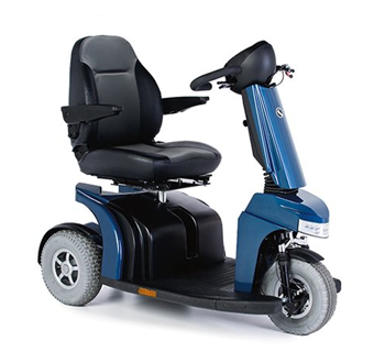 Velocidad y confort en scooter de 3 ruedas