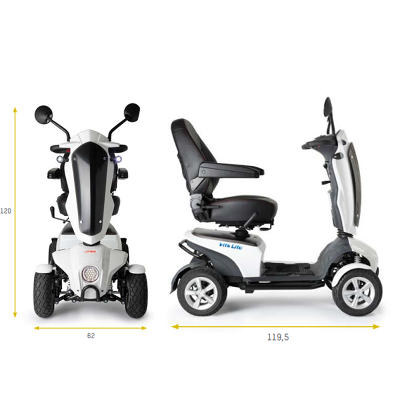 scooter minusválidos i-vita lite apex scooter i-vita lite