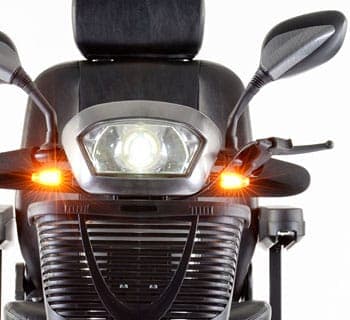 scooter eléctrico luces led y Seguridad