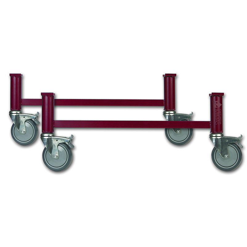 Juego patas con ruedas cama articulada Leza Juego patas con ruedas cama articulada Leza