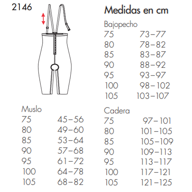 Pantalón alto para liposucción