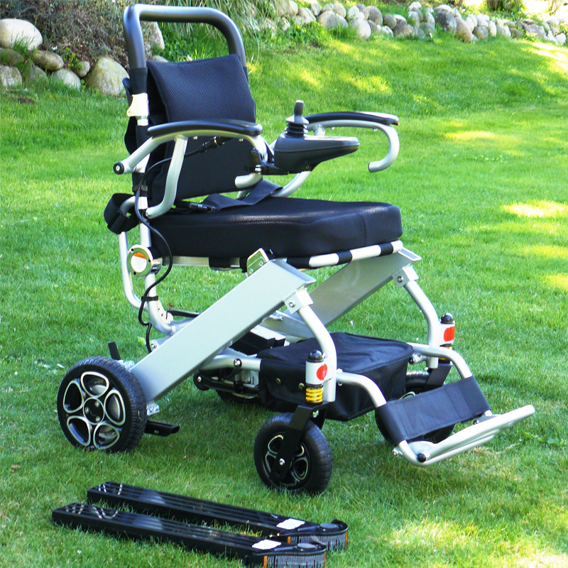Silla de ruedas eléctrica plegable y ligera Mistral Silla de ruedas eléctrica plegable y ligera Mistral