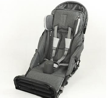 Silla pediátrica con controles de posicionamiento Silla de paseo con control de tronco