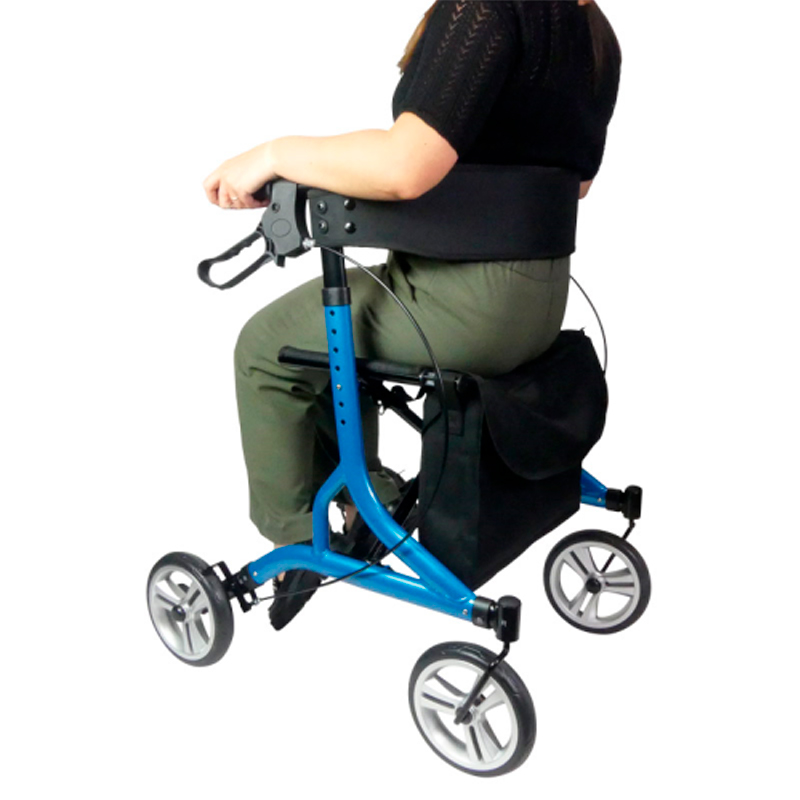 Andador Neo Easy con asiento, respaldo y bolsa extraíble