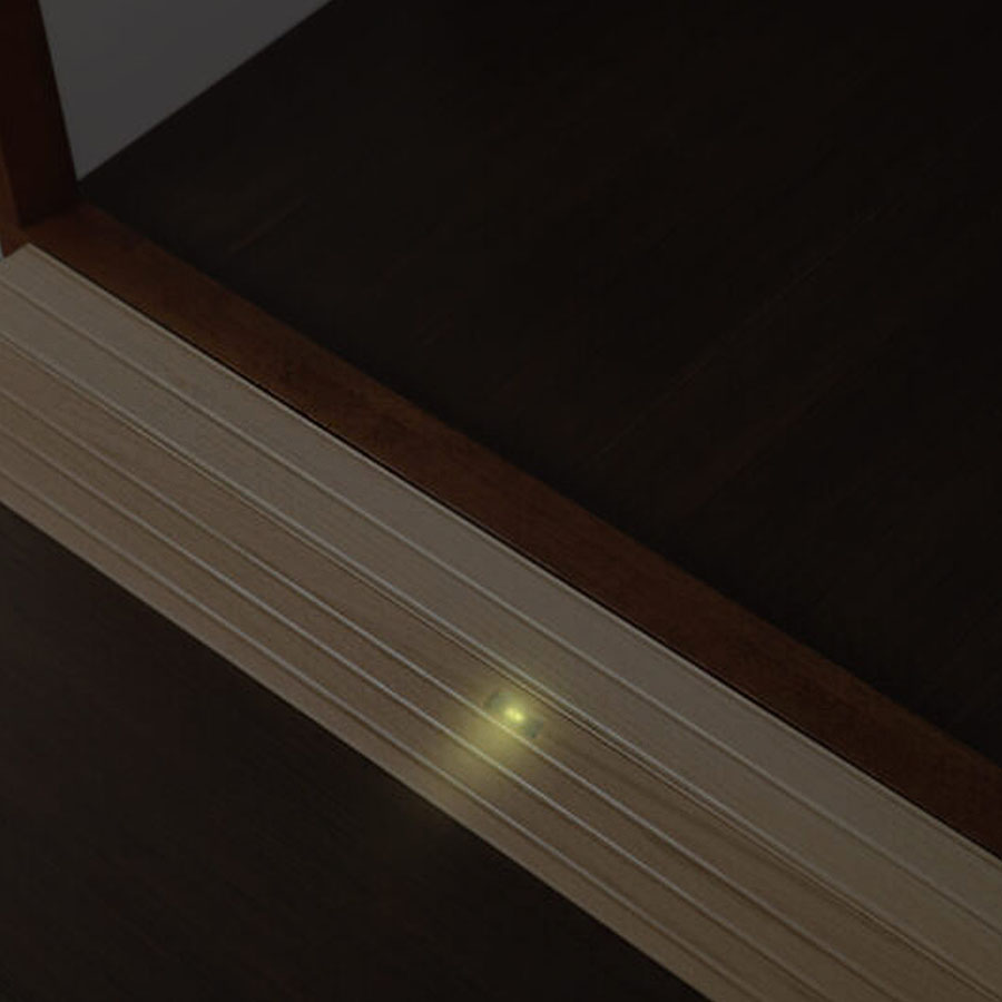 Rampa portátil con luz LED para sillas de ruedas Rampa portátil con luz LED para sillas de ruedas