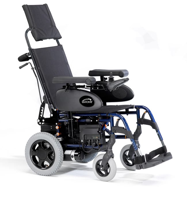 Silla de Ruedas Eléctrica Múltiples Accesorios Silla de Ruedas Muy Equipada