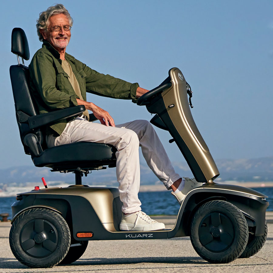 Características silla de transporte Scooter eléctrico Kuarz