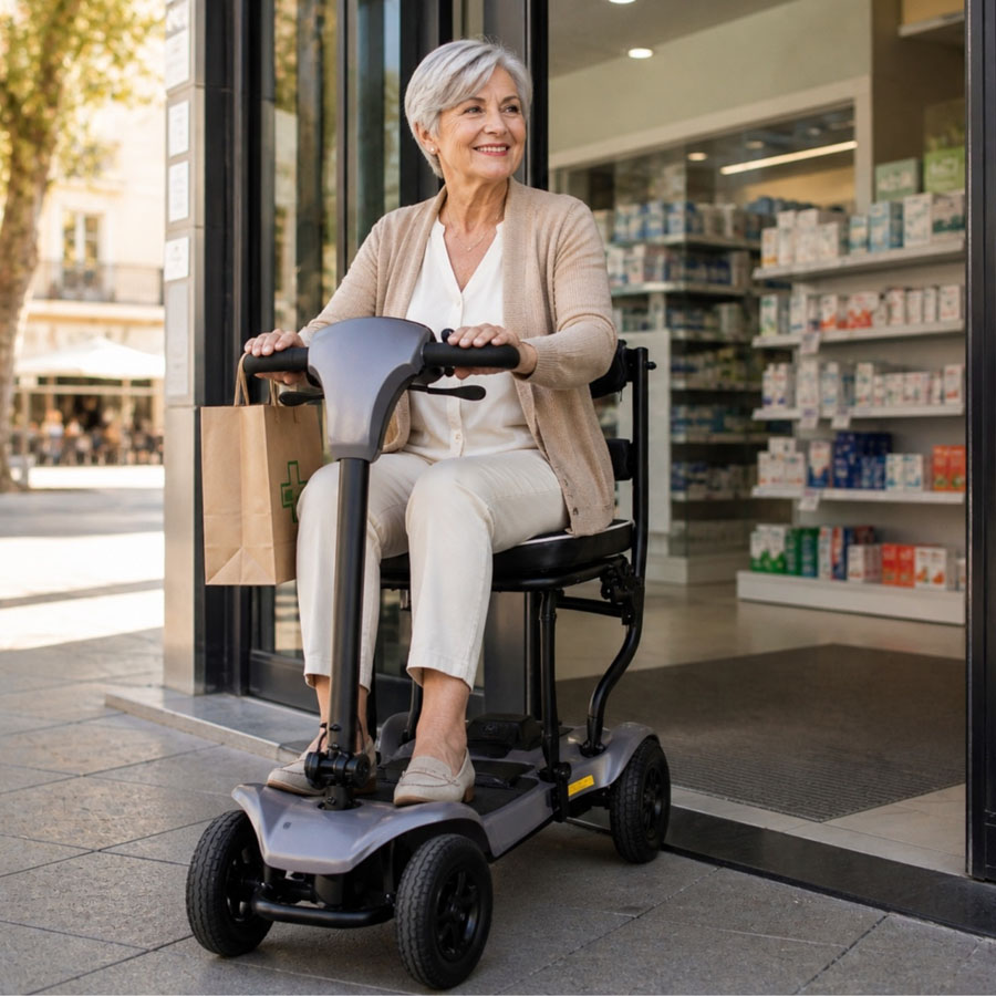 Scooter ultraligero de magnesio Scooter de magnesio