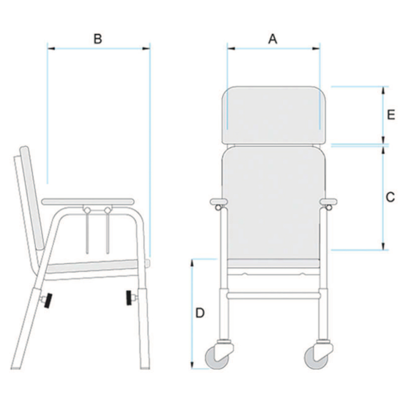 Silla de Aula 524e