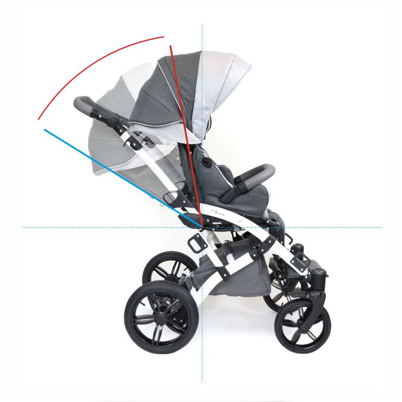 Silla ortopédica infantil basculante Silla de Paseo Infantil Basculante