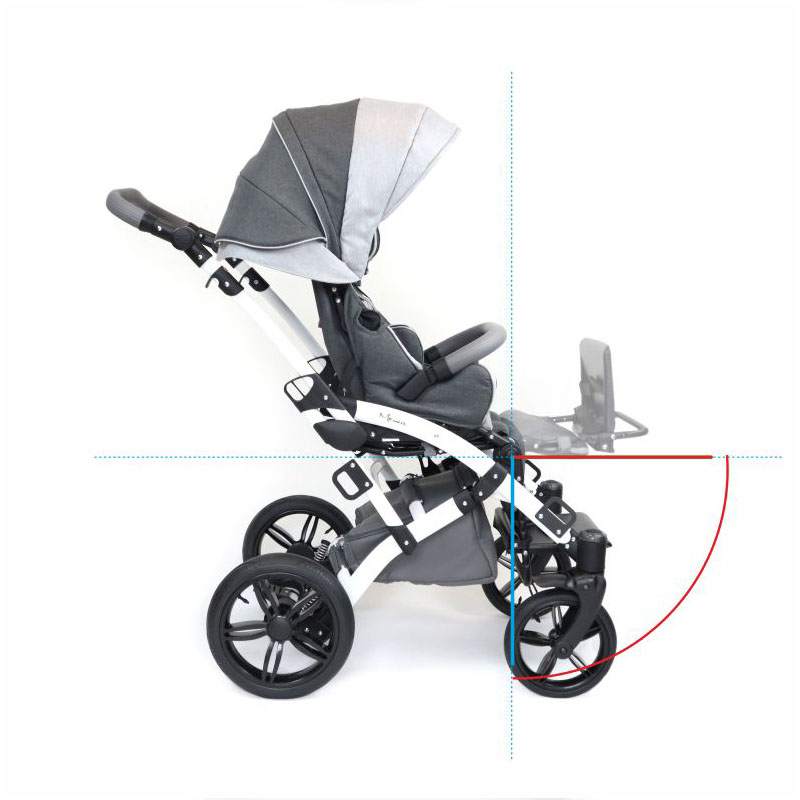 Silla ortopédica basculante Silla de Paseo Infantil