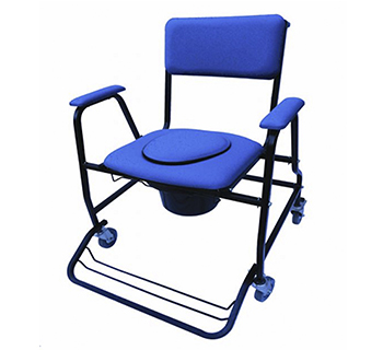 silla bariatrica para baño con ruedas