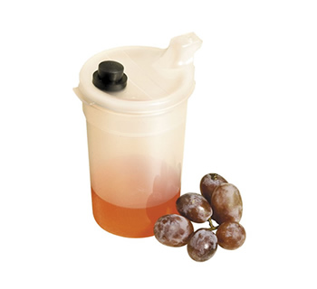 Taza para alimentos con tapa